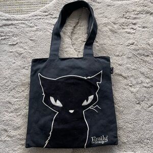 Emily The Strange Black Tote
